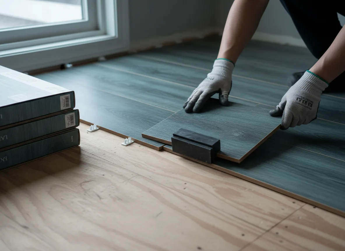 Luxury Vinyl Plank Installation company in Evansville, WY